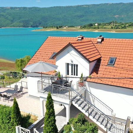 Apartmani Markesic Ramsko Jezero Prozor Bagian luar foto