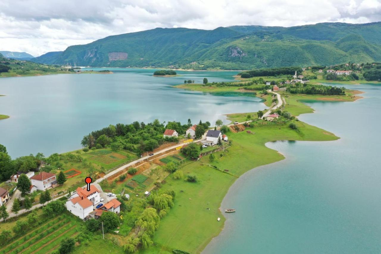 Apartmani Markesic Ramsko Jezero Prozor Bagian luar foto