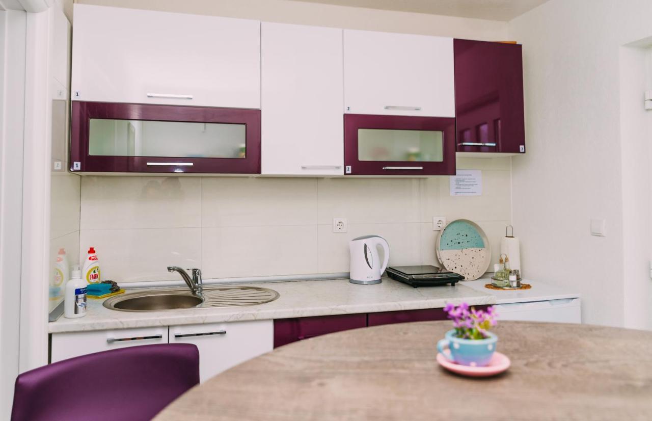 Apartmani Markesic Ramsko Jezero Prozor Bagian luar foto